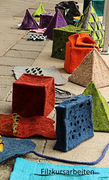 Die dritte Dimension - geometrische K&ouml;rper in einem St&uuml;ck - Kurs findet unter Hygieneauflagen statt - Anmeldung m&ouml;glich Beispiel 3