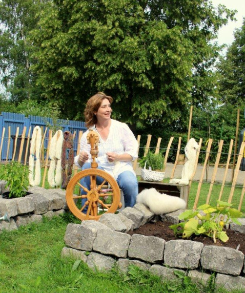 Einf&uuml;hrung - Handspindel und Spinnrad Beispiel 3