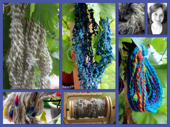 ArtYarn - Spinnen f&uuml;r Fortgeschrittene mit Heike Fishman Beispiel 3