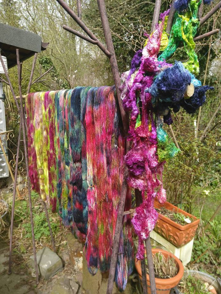 Hexenk&uuml;che - F&auml;rben mit S&auml;urefarben - Grundlagen und Faszination Beispiel 6