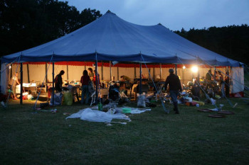 26. Altmarkkreativcamp Filzen Spinnen Weben Beispiel 6